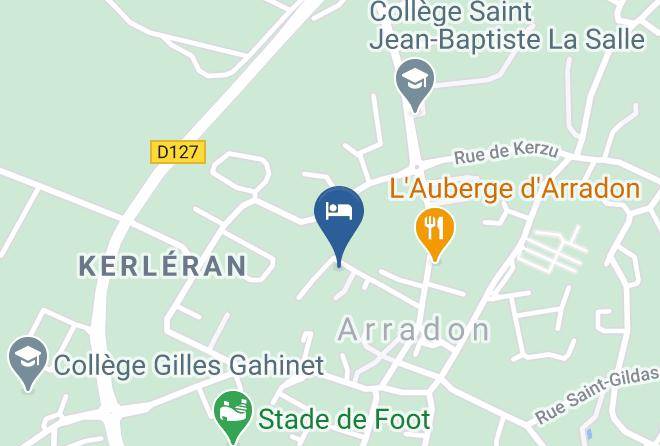 Morbihan - Chambres D'hotes Du Mont D'hermine Maps