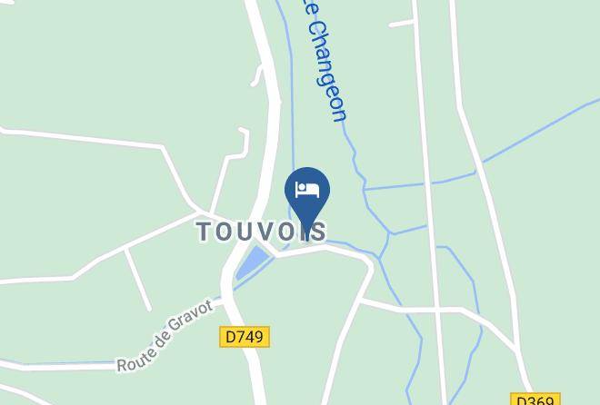Indre Et Loire - Chambres D'hotes Du Moulin De Touvois Maps