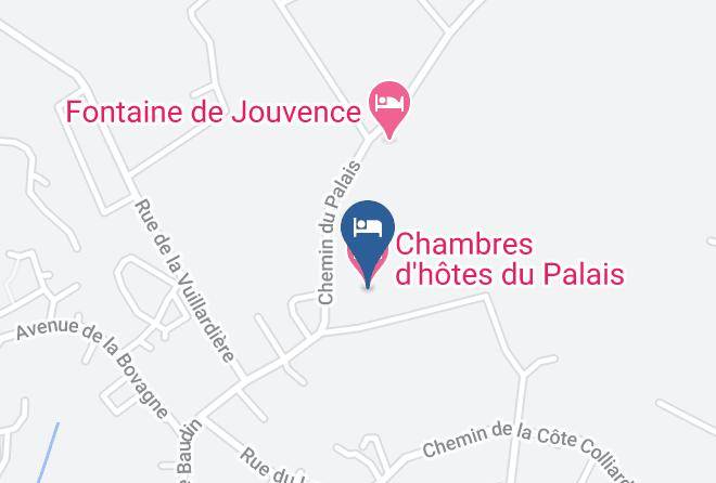 Ain - Chambres D'hotes Du Palais Maps
