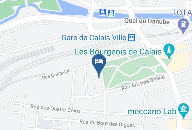 Pas De Calais - Chambres D'hotes Du Parc Maps