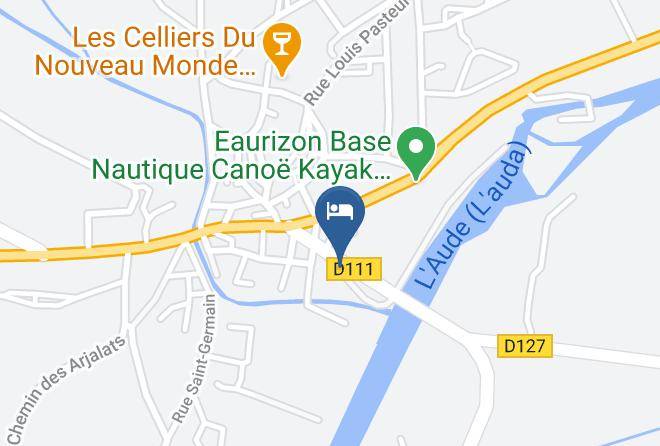 Aude - Chambres D'hotes Du Pont Suspendu Maps