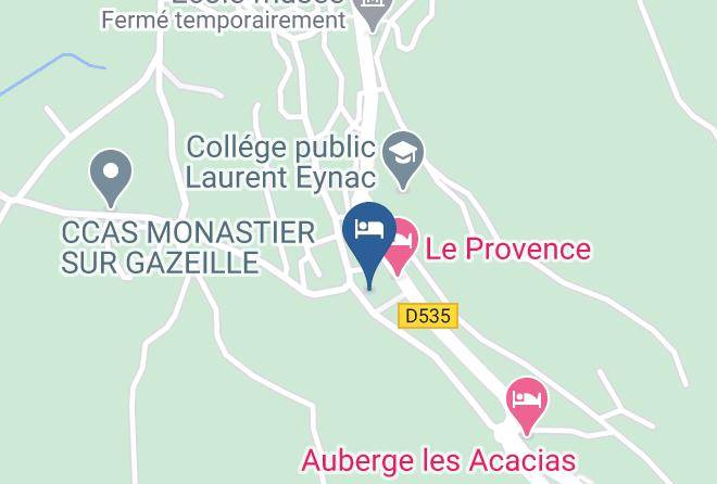 Haute Loire - Chambres D'hotes Du Rebemol Maps