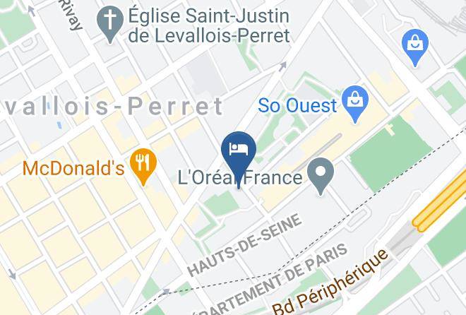 Hauts De Seine - Chambres D'hotes Echappee Belle Paris Maps