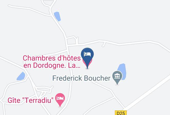 Dordogne - Chambres D'hotes En Dordogne La Ferme De La Croix Maps