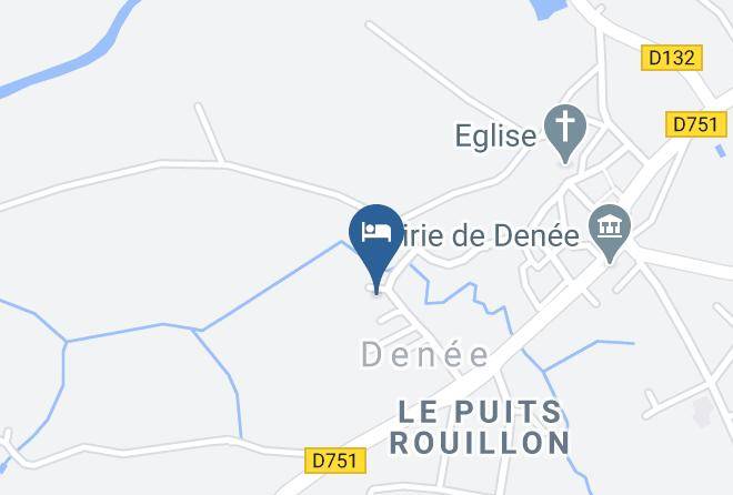 Maine Et Loire - Chambres D'hotes En Maine Et Loire La Bidetterie Maps
