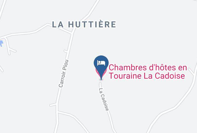 Indre Et Loire - Chambres D'hotes En Touraine La Cadoise Maps
