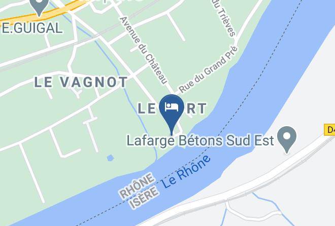 Rhone - Chambres D'hotes Entre Eau Et Vin Maps