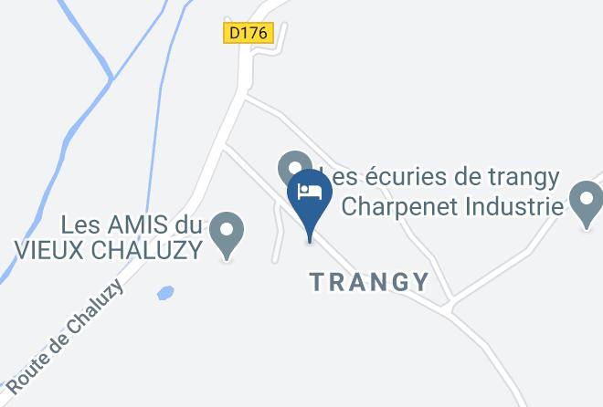 Nievre - Chambres D'hotes Et Gite De Trangy Maps