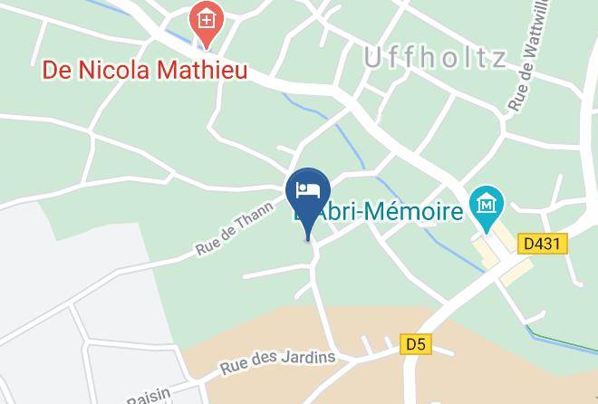 Haut Rhin - Chambres D'hotes Et Gite Le Clos Des Pommiers Maps