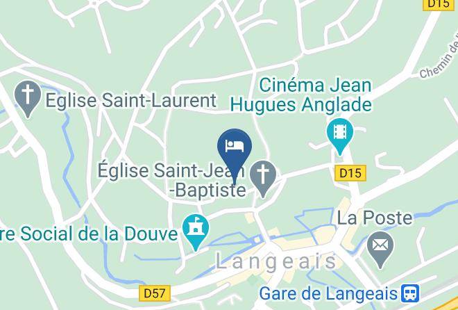 Indre Et Loire - Chambres D'hotes Et Gite Le Clos Du Paradis Maps