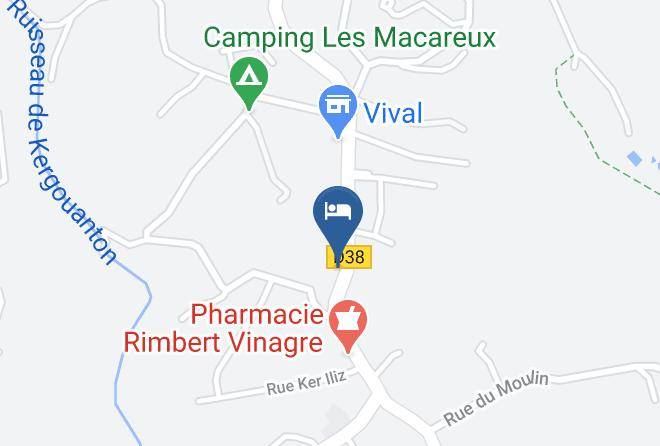 Cotes D Armor - Chambres D'hotes Et Gites Les Hortensias Maps