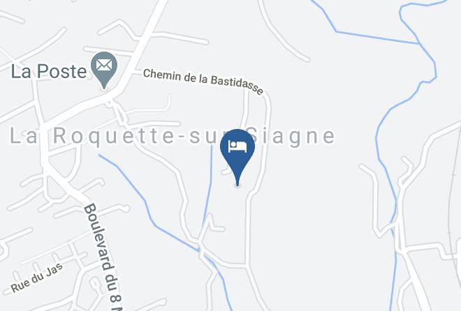 Maritime Alps - Chambres D'hotes Et Studios La Bastidasse Maps