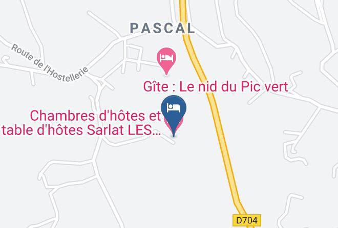 Dordogne - Chambres D'hotes Et Table D'hotes Sarlat Les Peyrouses Maps
