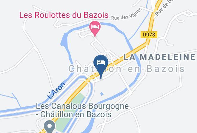 Nievre - Chambres D'hotes Et Table Du Couvent Maps