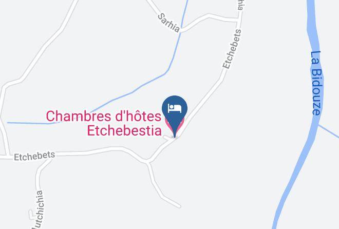 Pyrenees Atlantiques - Chambres D'hotes Etchebestia Maps