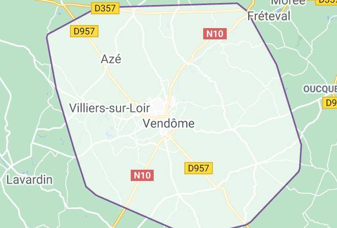 Loir Et Cher - Chambres D'hotes Ferme De Gorgeat Maps