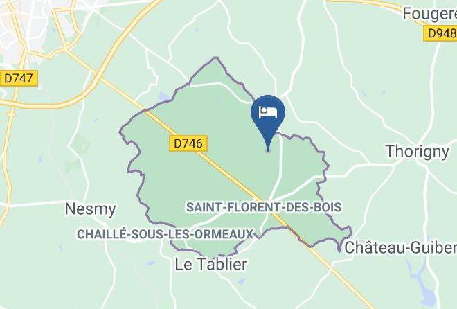 Vendee - Chambres D'hotes Ferme La Veillonniere Maps