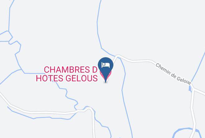 Pyrenees Atlantiques - Chambres D Hotes Gelous Maps