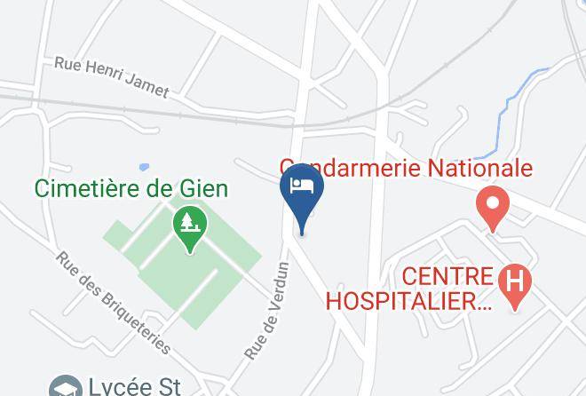 Chambres D'hotes Les Dameraudes Map