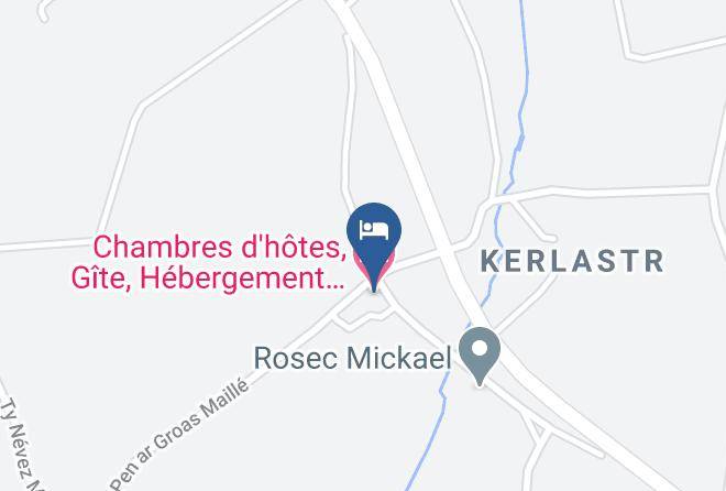 Finistere - Chambres D'hotes Gite Hebergement Chez Anne Marie Maps