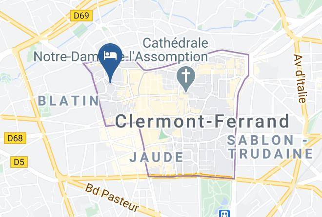 Puy De Dome - Le Petit Siam Chambres D'hotes+gite Independant Maps