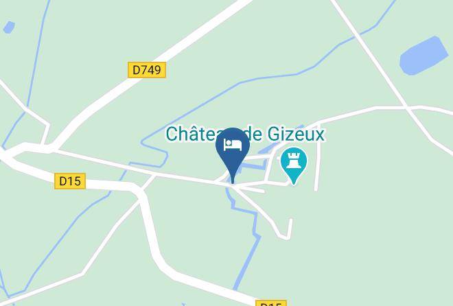 Indre Et Loire - Chambres D'hotes Gizeux Maps