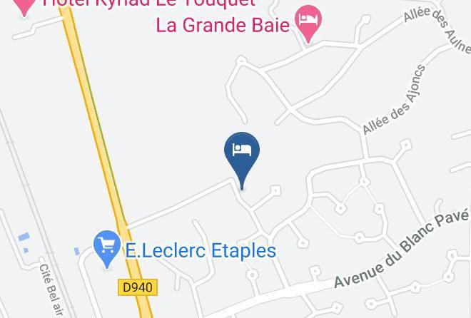 Pas De Calais - Chambres D'hotes Hote Opale Maps