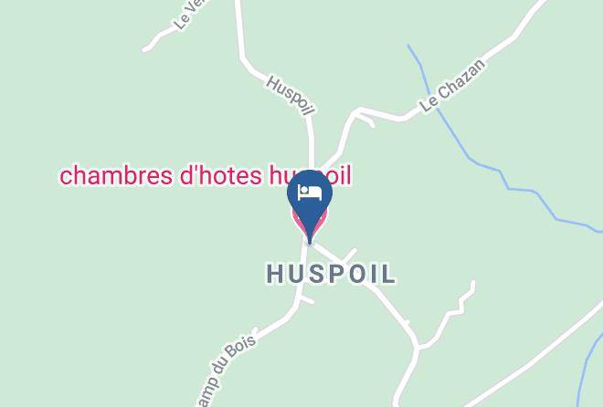 Saone Et Loire - Chambres D'hotes Huspoil Maps