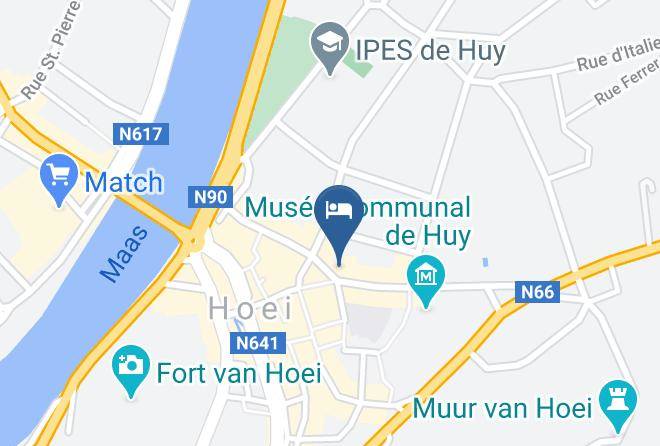 Liege - Chambres D'hotes Huy Maps