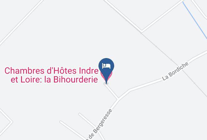 Indre Et Loire - Chambres D'hotes Indre Et Loire La Bihourderie Maps