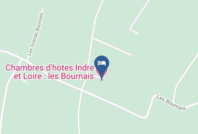 Indre Et Loire - Chambres D'hotes Indre Et Loire Les Bournais Maps