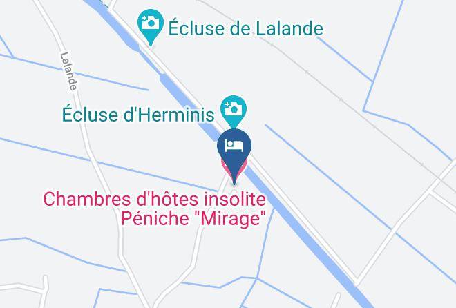 Aude - Chambres D'hotes Insolite Peniche Mirage Maps