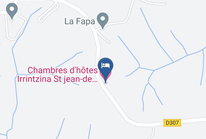 Pyrenees Atlantiques - Chambres D'hotes Irrintzina St Jean De Luz Pyrenees Atlantiques Maps
