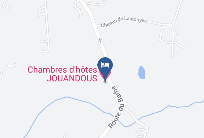 Landes - Chambres D'hotes Jouandous Maps
