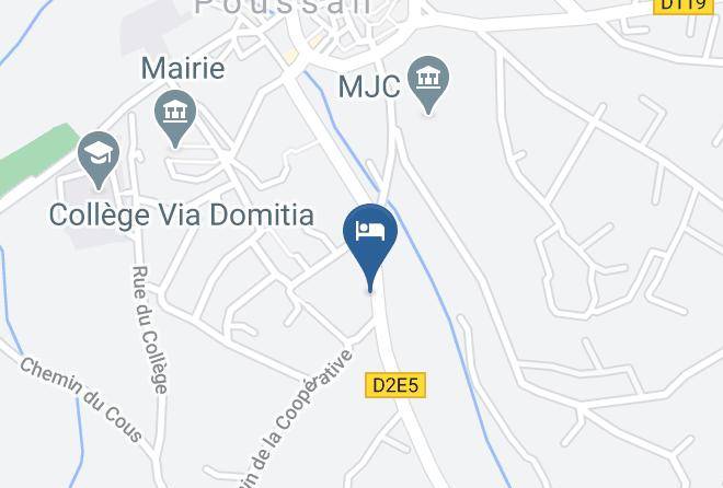 Herault - Chambres D'hotes L' Atelier Poussan Maps