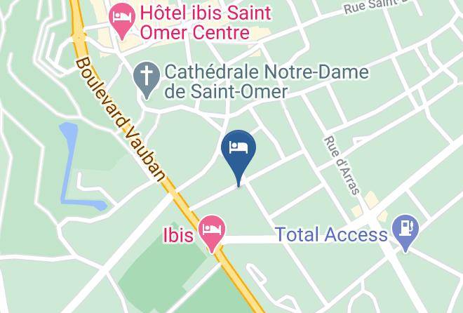 Pas De Calais - Chambres D'hotes L'audomarois Maps