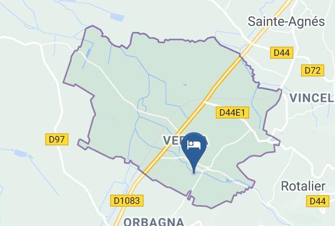 Jura - Chambres D'hotes L'eau Vive Maps