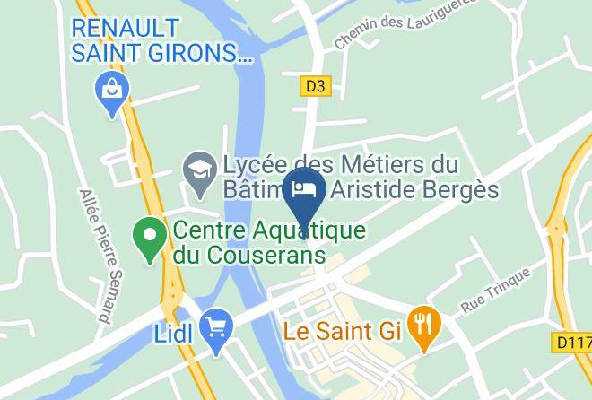 Ariege - Chambres D'hotes L'enclos Des Jacobins Maps
