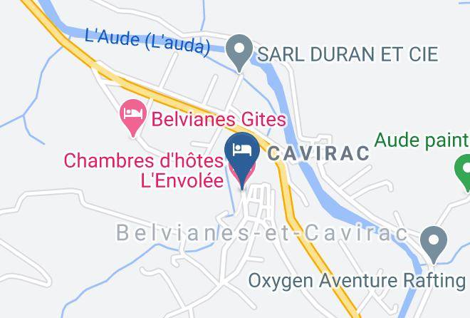 Aude - Chambres D'hotes L'envolee Maps