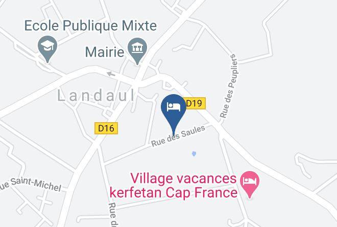 Morbihan - Chambres D'hotes L'espace Paisible Maps