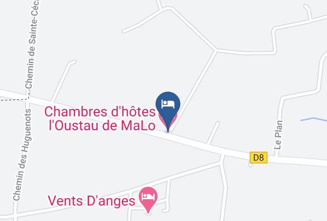 Vaucluse - Chambres D'hotes L'oustau De Malo Maps