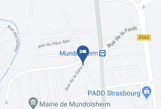 Bas Rhin - Chambres D'hotes La 5e Saison Maps