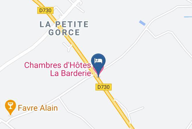 Charente Maritime - Chambres D'hotes La Barderie Maps