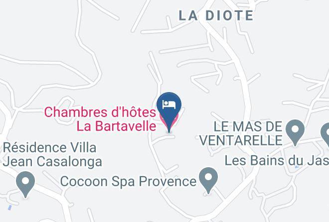 Bouches Du Rhone - Chambres D'hotes La Bartavelle Maps