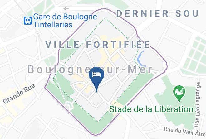 Pas De Calais - Chambres D'hotes La Belle Haute Maps
