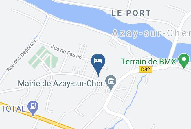 Indre Et Loire - Chambres D'hotes La Bergerie Du Fauvin Maps