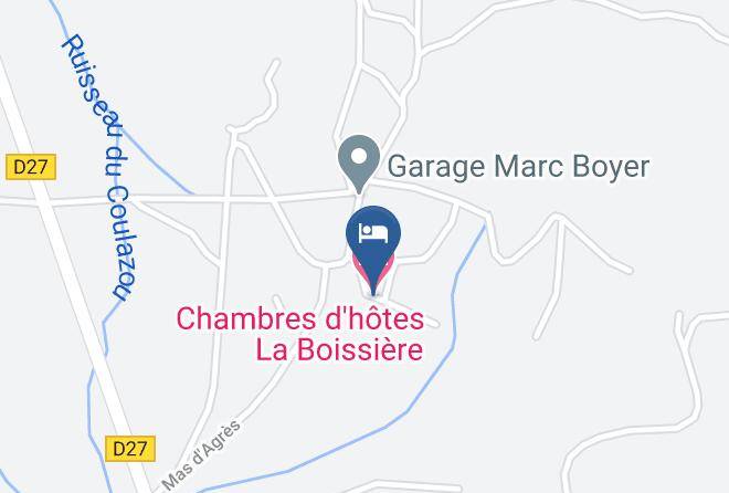 Herault - Chambres D'hotes La Boissiere Maps
