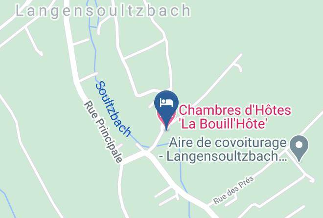 Bas Rhin - Chambres D'hotes 'la Bouill'hote' Maps