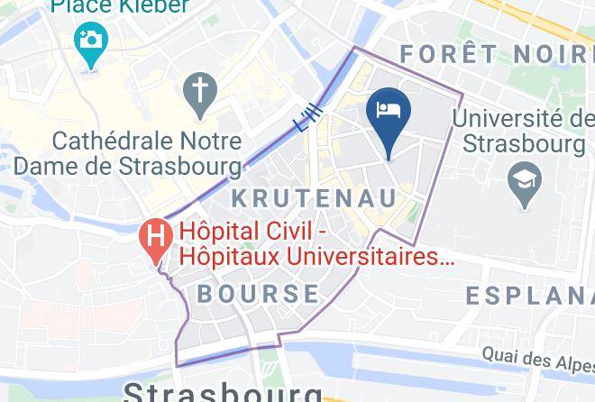 Bas Rhin - Chambres D'hotes La Celestine Maps