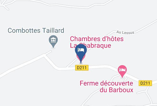 Doubs - Chambres D'hotes La Chabraque Maps